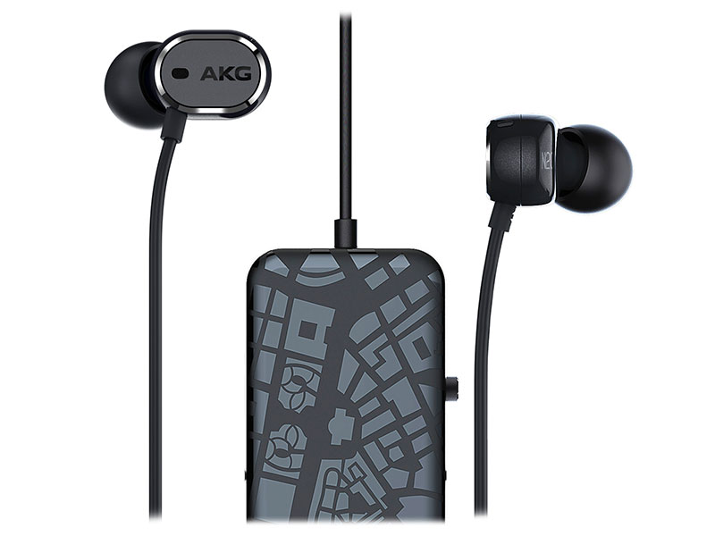 AKG、ノイズキャンセリングイヤホン「N20NC」。独自の騒音キャンセル