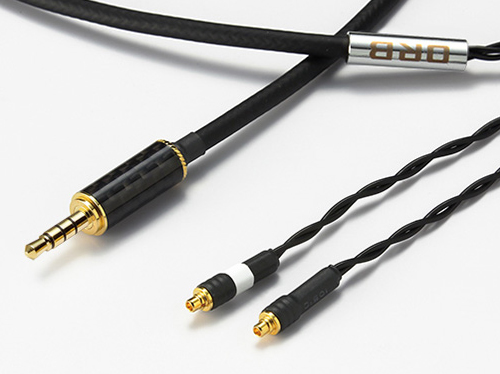 ORB、ヘッドホンリケーブル 「Clear force」に3.5m 4極端子モデルを