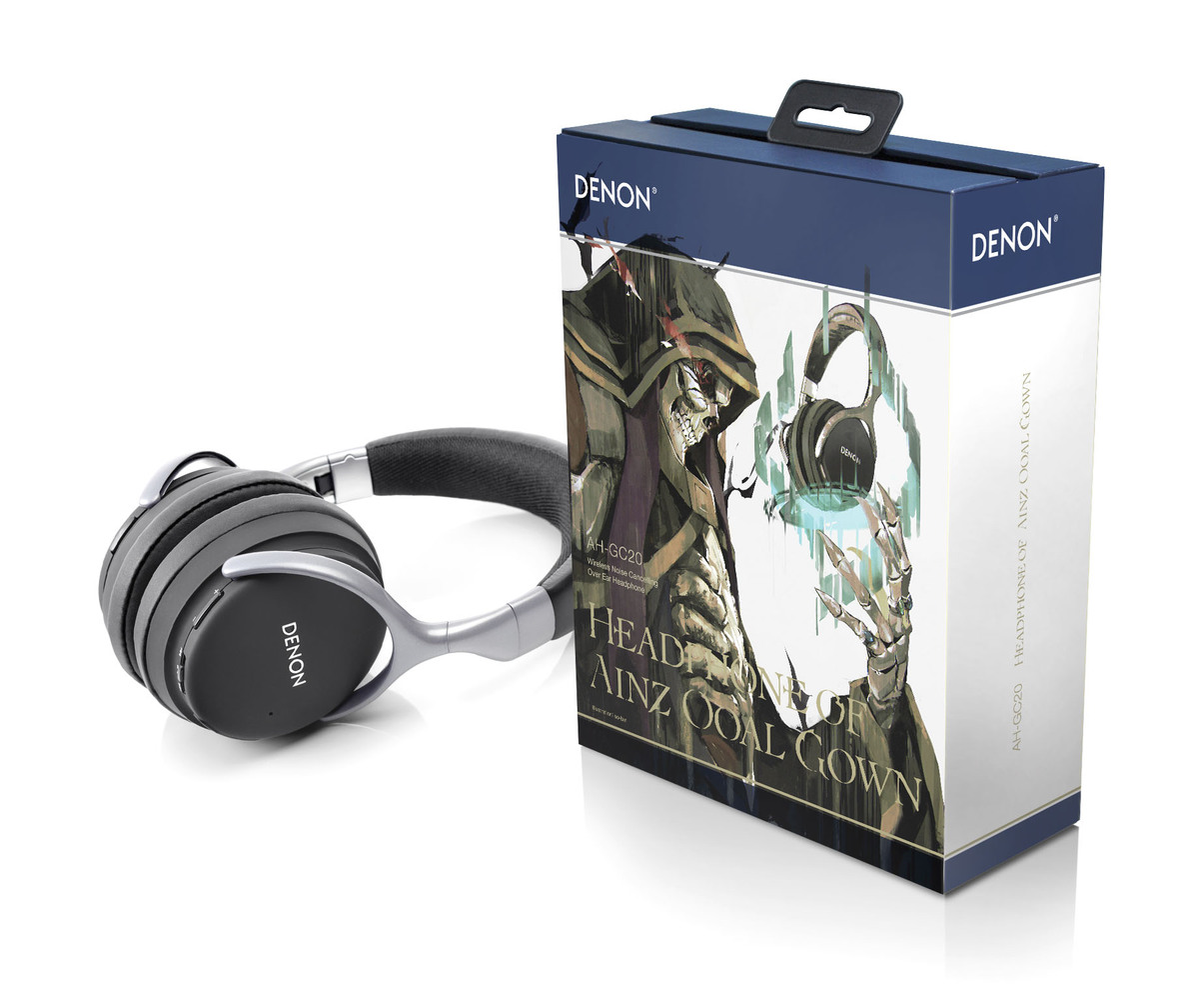 デノンから『オーバーロード』コラボヘッドホン。上坂すみれや沼倉愛美