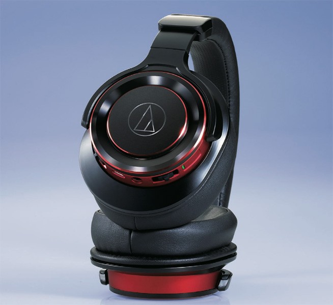 オーディオテクニカ、ワイヤレスNC＋ハイレゾ対応ヘッドホン“SOLID