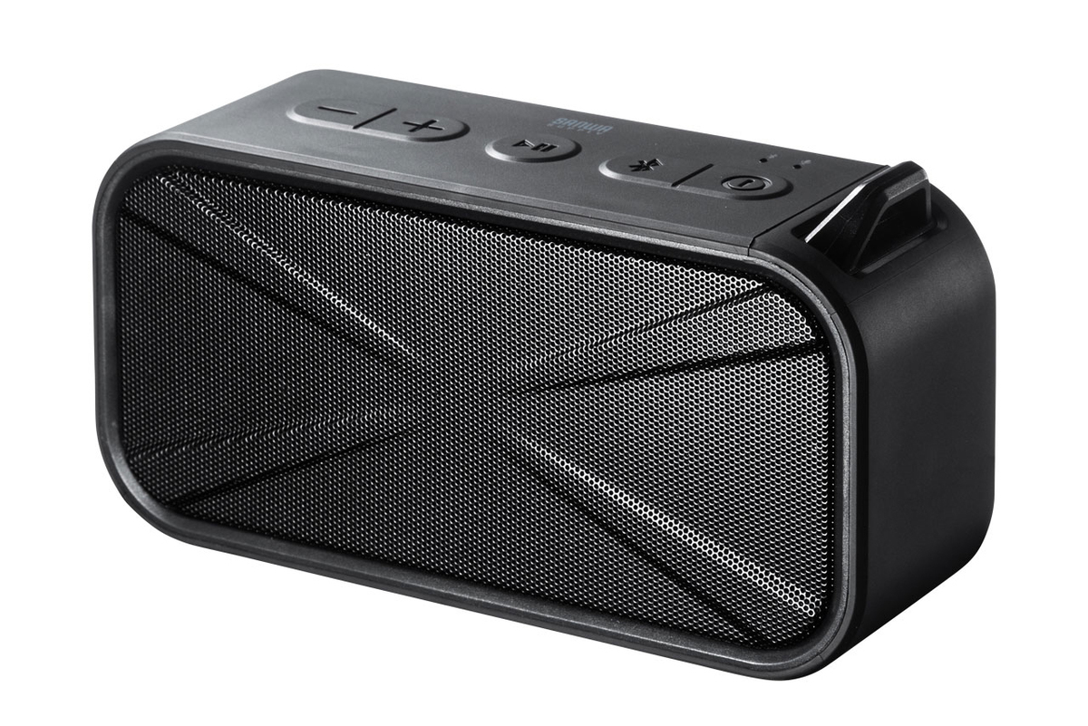 サンワサプライ、microSD対応の防水防塵Bluetoothスピーカー「MM