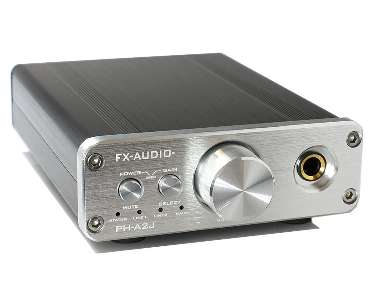 FX-AUDIO-、7千円を切るゲイン切替対応の電流帰還型ヘッドホンアンプ