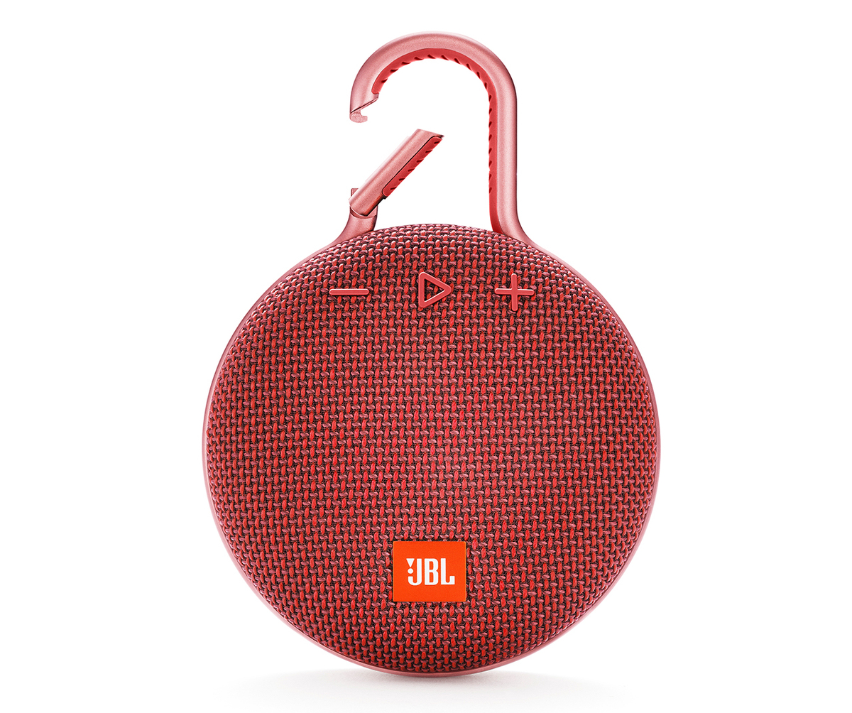 8/31までに購入なければ他に出します✨️美品✨️ ワイヤレススピーカー レッド JBL、小型軽量で防水性能IPX7のポータブルBluetoothスピーカー「CLIP 3