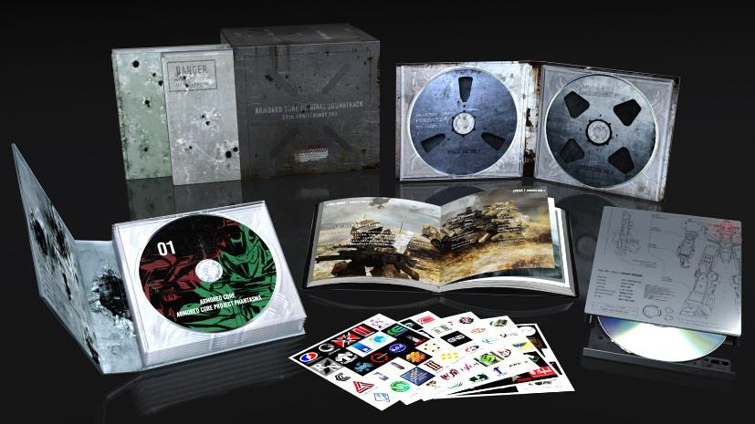 アイ・オー「CDレコ」が『アーマード・コア』20周年記念サントラBOXの