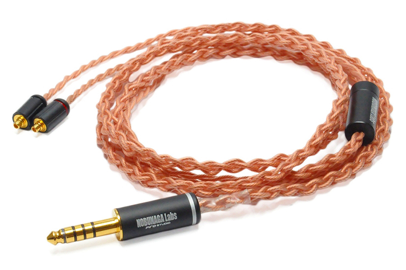 NOBUNAGA Labs、4.4mmバランスプラグの高純度無酸素銅導体MMCXリ