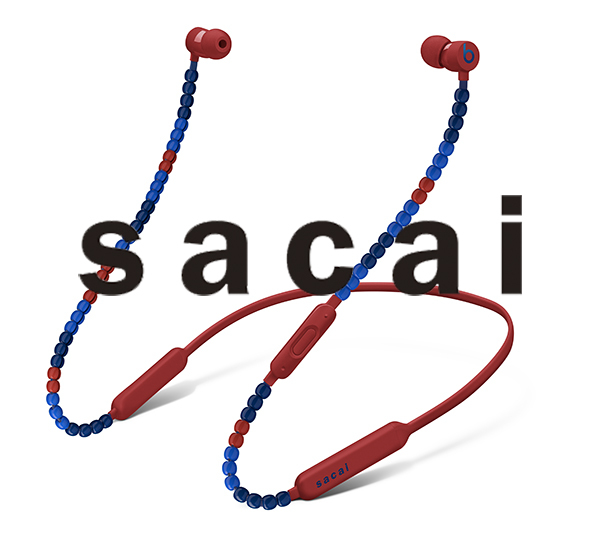 Beats、Bluetoothイヤホン「BeatsX」にファッションブランド“sacai”とのコラボモデル - PHILE WEB
