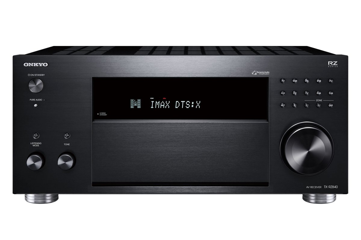 オンキヨー、IMAX Enhanced対応予定の9.2ch AVアンプ「TX-RZ840