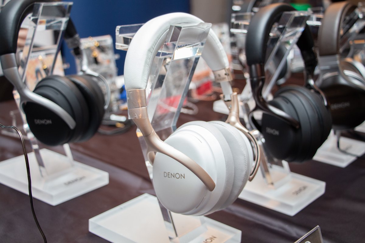 ヘッドフォン祭＞デノン、発売前のBTヘッドホン「AH-GC25W」出展