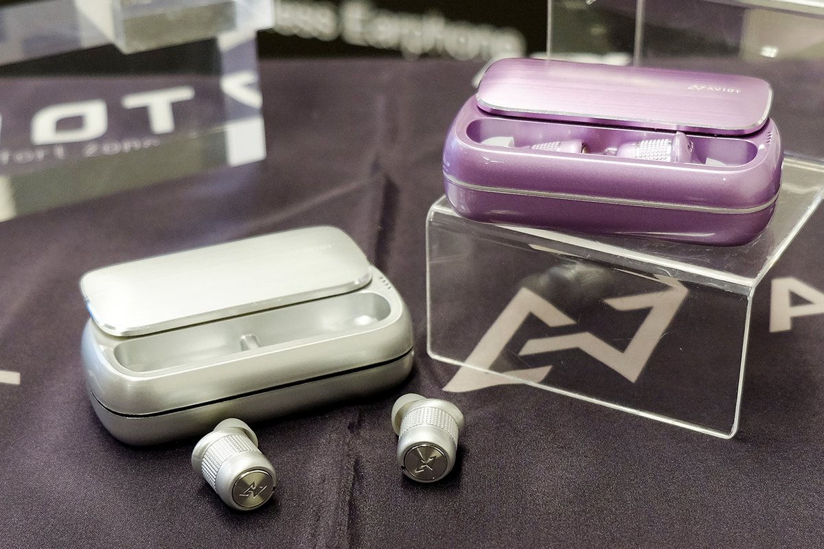 AVIOT トゥルーワイヤレスイヤホン Violet Bluetooth AVIOT TE-BD21f
