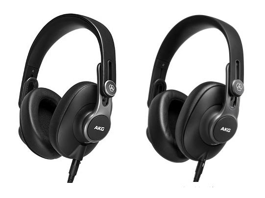 AKG、チタンコート振動板を採用したプロ向けモニターヘッドホン「K371