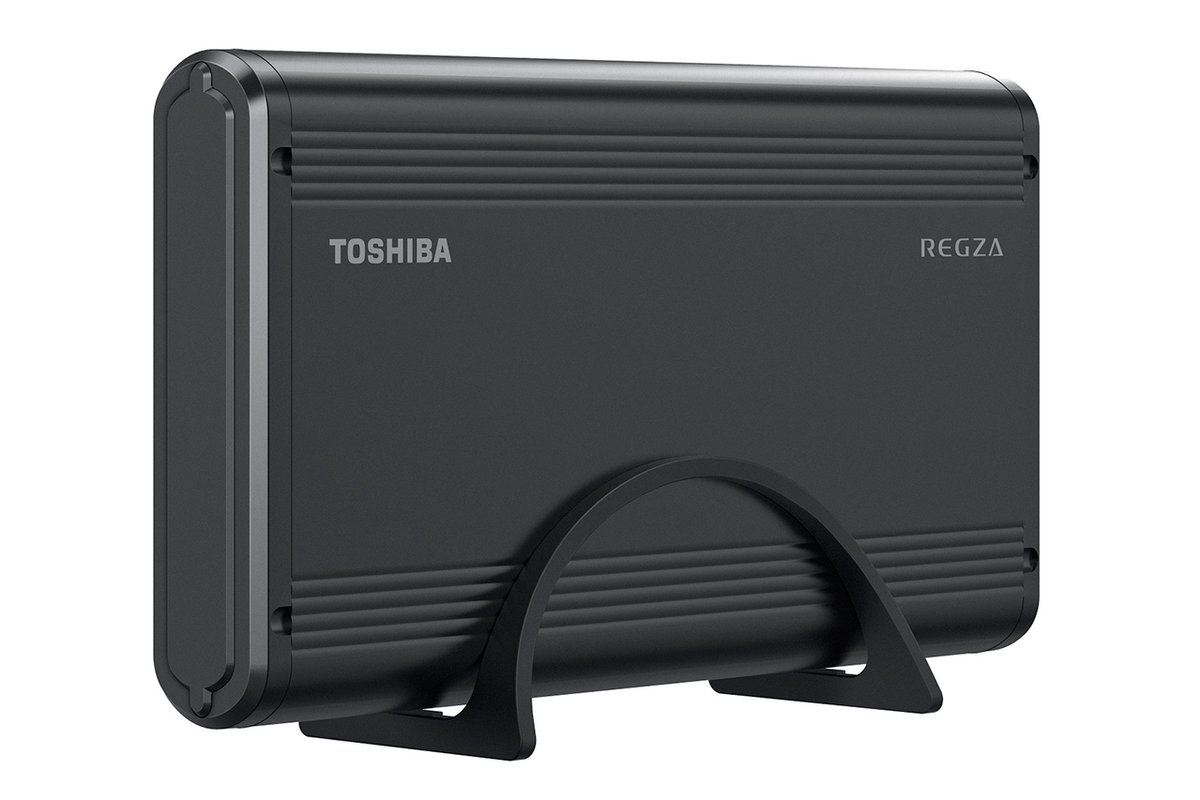 東芝、タイムシフトマシン対応の“レグザ”純正USBハードディスク 