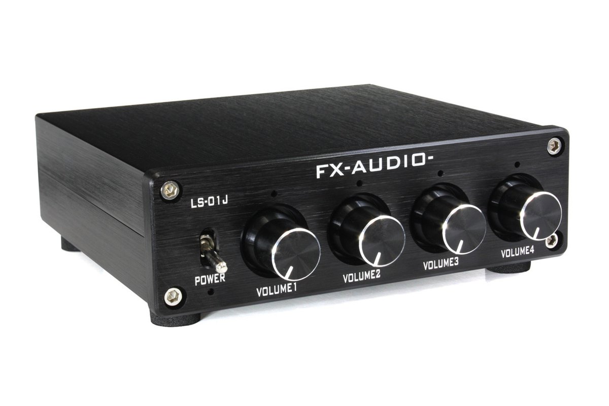 FX-AUDIO-、4分配出力対応プリアンプ「LS-01J」。4,480円 - PHILE WEB