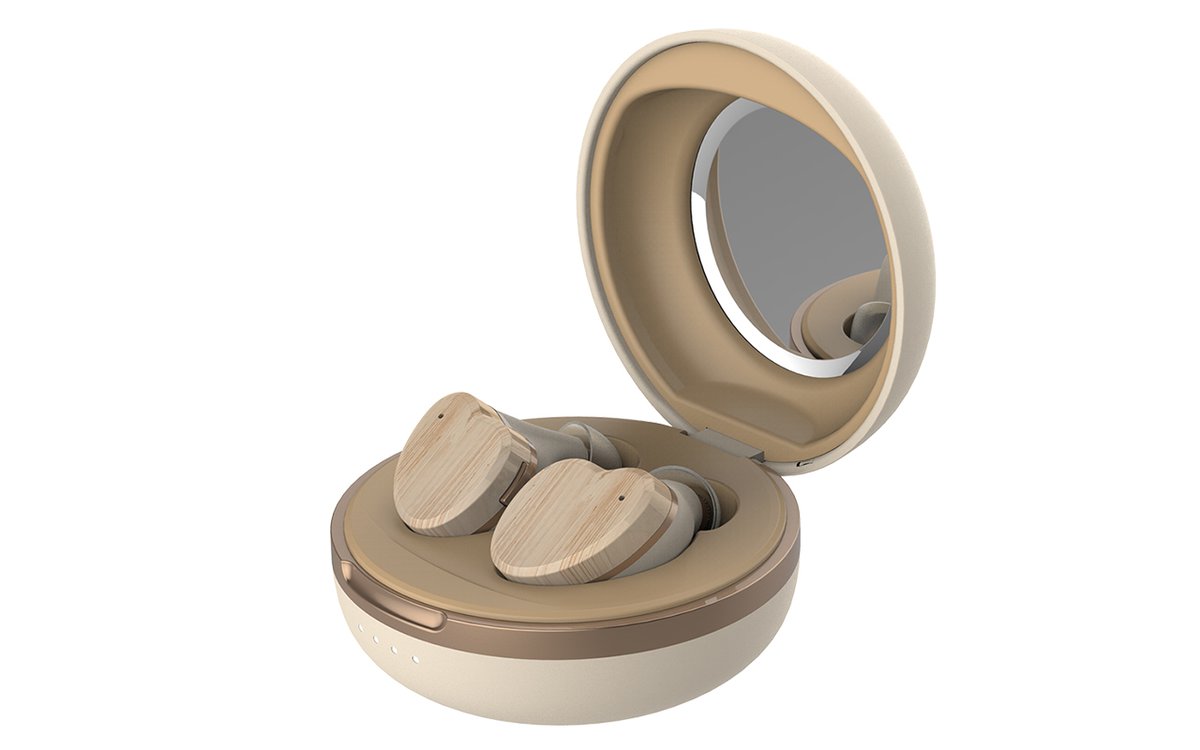 AVIOTの“女性向け” 完全ワイヤレス「TE-D01i」に新色『Latte』。製品