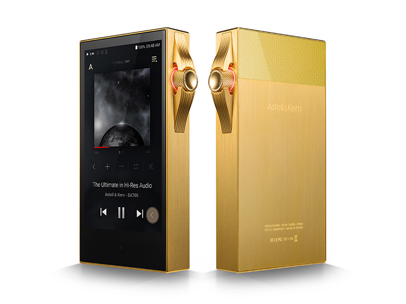 Astell&Kern、ハイレゾDAP「SA700」に限定色「Vegas Gold」。日本は200