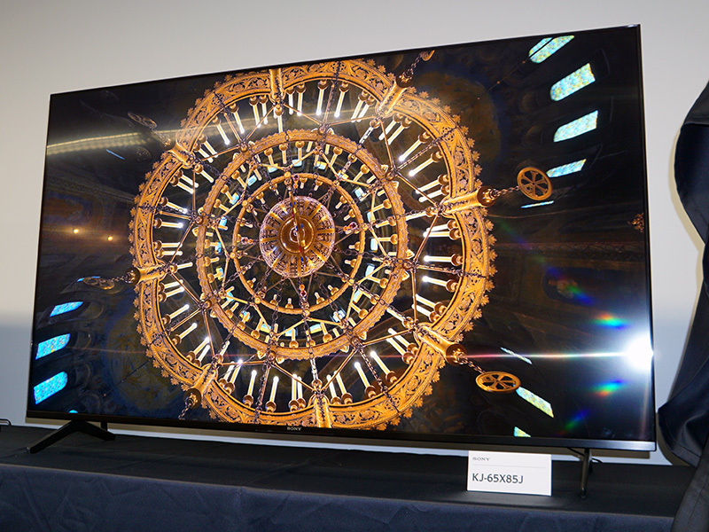 ソニー、最新スマートTV OS「Google TV」搭載の4K液晶テレビ入門/中級 
