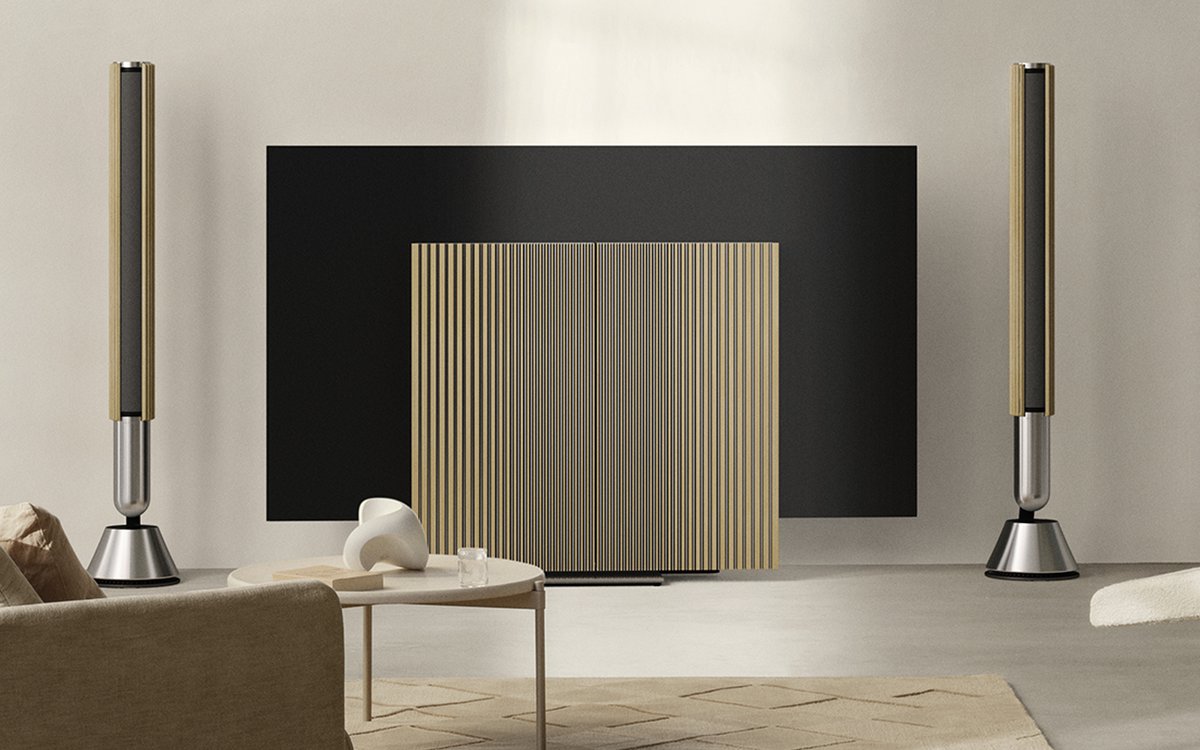 Bang & Olufsen、柱デザインのステレオスピーカー「Beolab 28