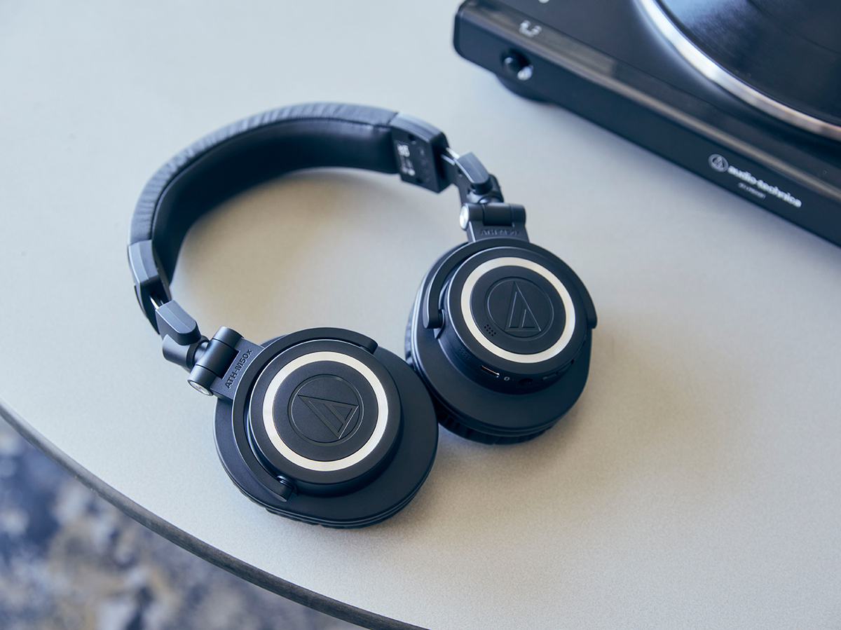 オーディオテクニカ、LDAC対応のワイヤレスヘッドホン「ATH-M50xBT2