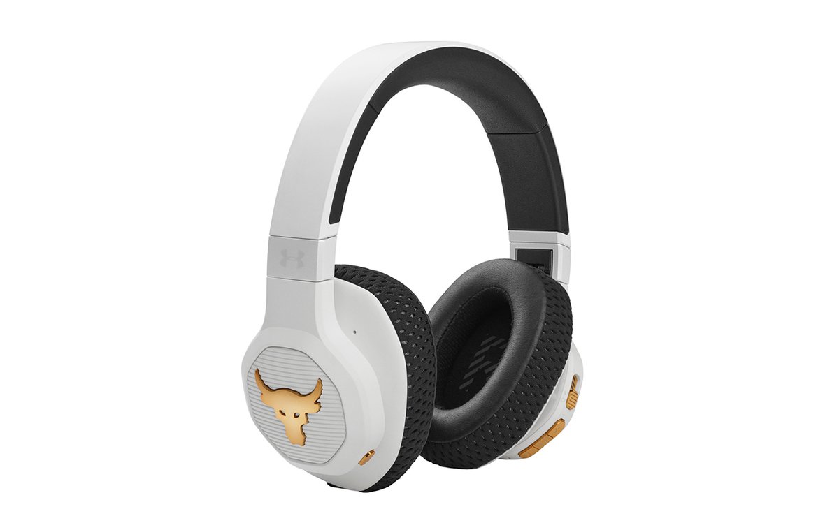 JBL、 “THE ROCK”監修ノイキャンBTヘッドホン「UA PROJECT ROCK OE」に