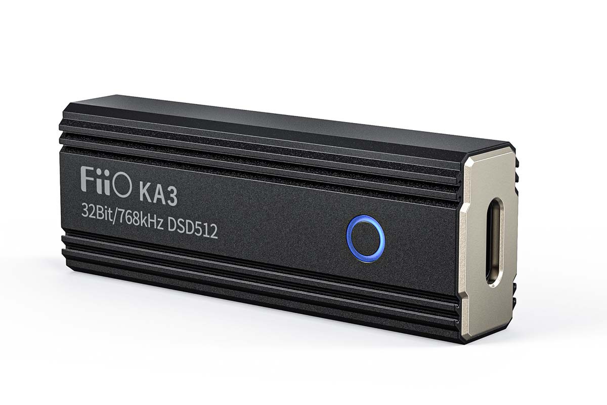 FiiO、約18gのポータブルUSB-DAC／アンプ「KA3」。PCM 768kHz/32bitや ...