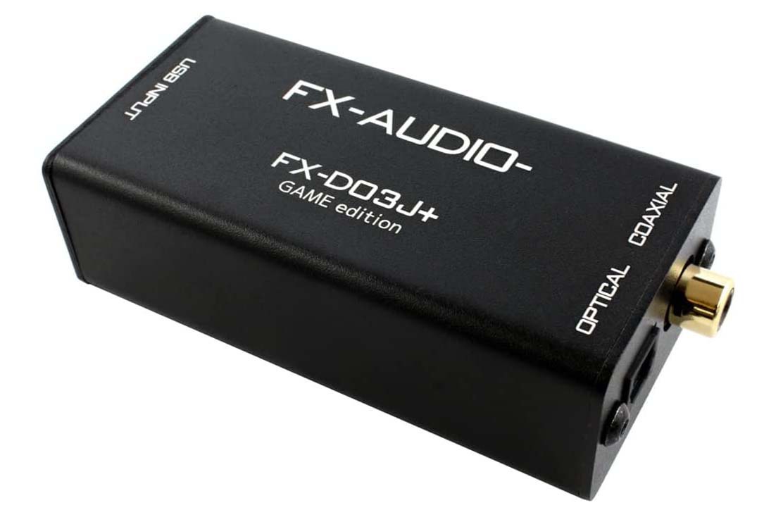 FX-AUDIO-、PS5などの音声出力を光デジタル化するゲーム機対応DD