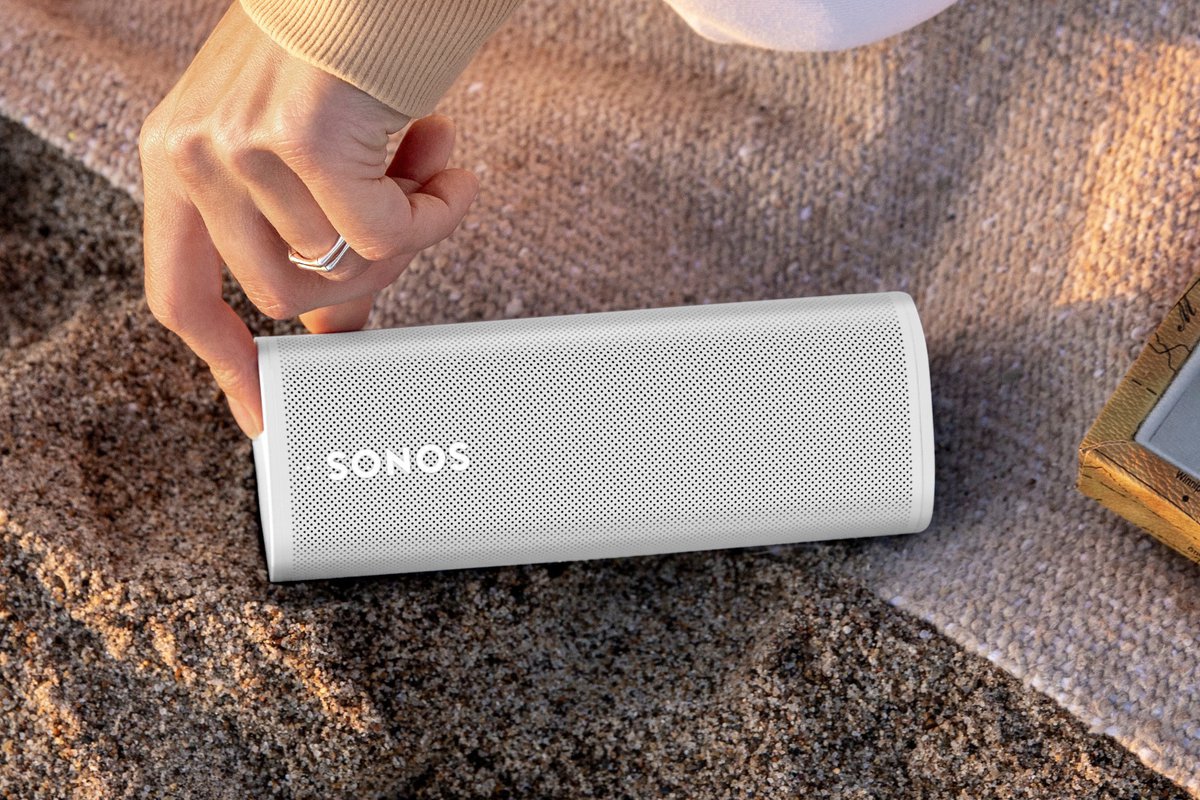 Sonos、マイク非搭載で低価格化したポータブルスピーカー「Roam SL 