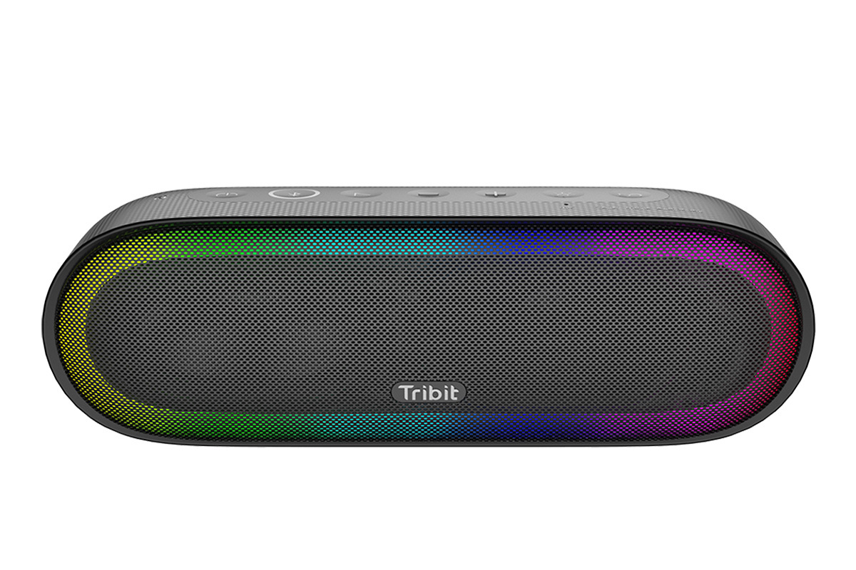 Tribit、LEDで光る重低音Bluetoothスピーカー「Xsound Mega」 - PHILE WEB