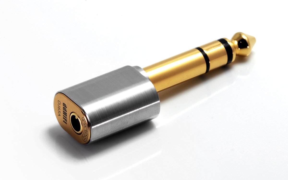DD HiFi、イヤホンプラグ変換アダプター。6.35mm→3.5mm／6.35mm→4.4