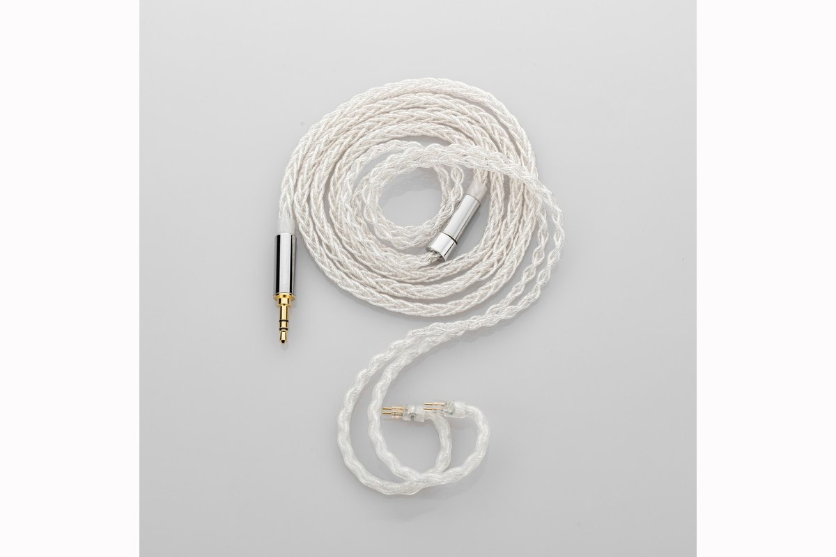 moondrop 雪月花ケーブル 【2日限定出品】 水月雨、高純度銅・銀メッキ8芯構成リケーブル「Line-K」。税込7,300円