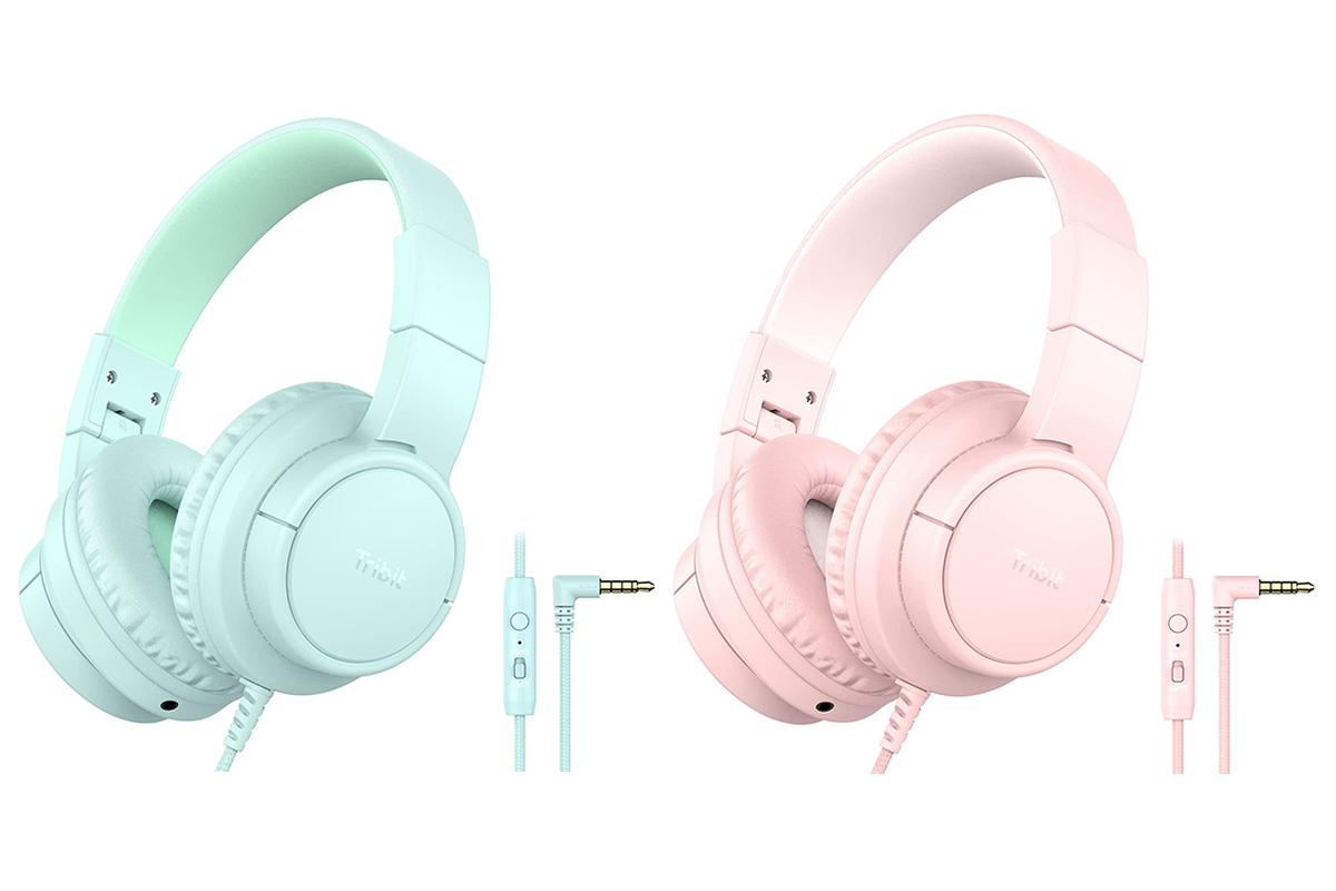 Tribit、94dB/85dBの最大音量設定ができる子供向けヘッドホン「KH01