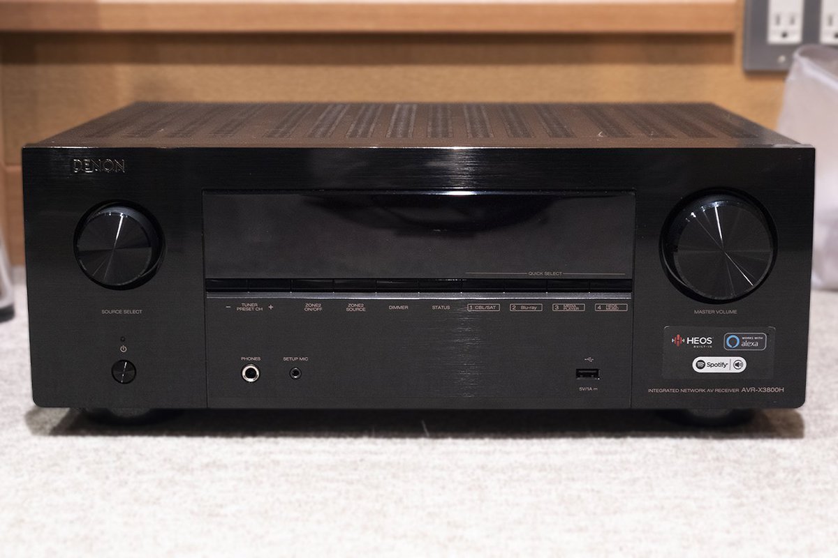 New Denon AVR-X3800H / AVR-X2800H / AVR-X580BT released in Japan | AVForums