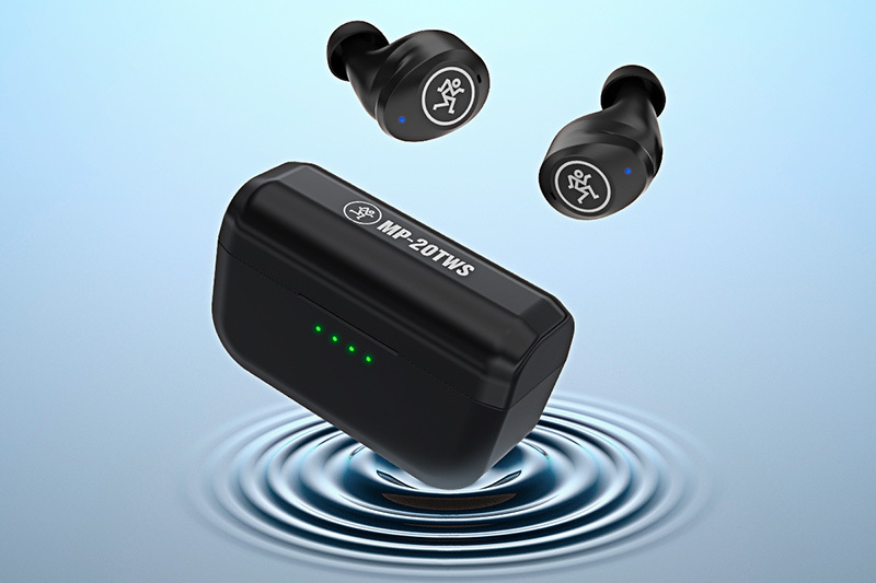 MACKIE、ハイブリッドドライバー＆ANC搭載の完全ワイヤレス「MP-20TWS