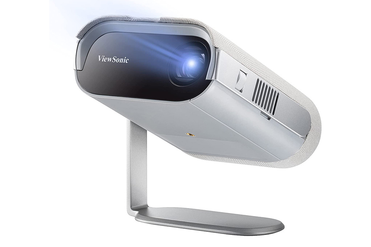 ポータブルプロジェクター M1 ViewSonic 天井投影 Kardon®スピーカー搭載スマートLED ​Harman Pro M1 ViewSonic Harman搭載 プロジェクター