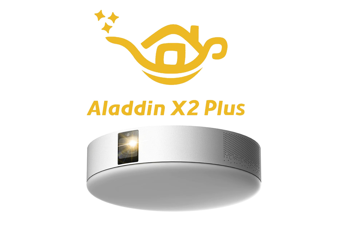照明一体型プロジェクター「popIn Aladdin 2 Plus」が「Aladdin X2