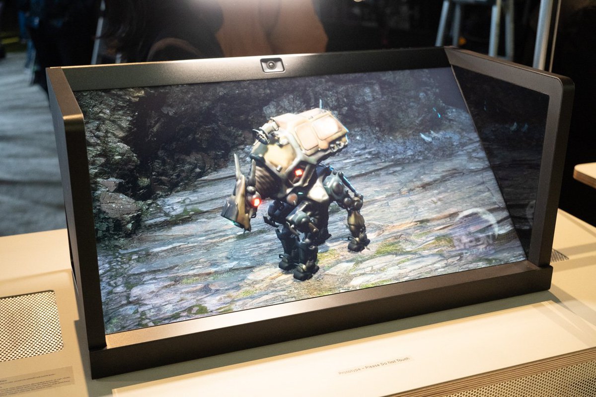 SONY - Sony 3D ディスプレイ CES＞ソニー、裸眼で3D表示できる空間再現ディスプレイに27型