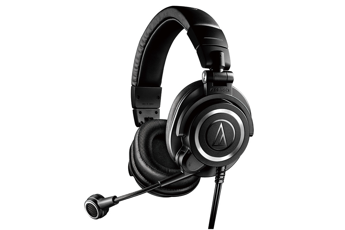 オーディオテクニカ、ライブ配信者向けヘッドセット「ATH-M50xSTS