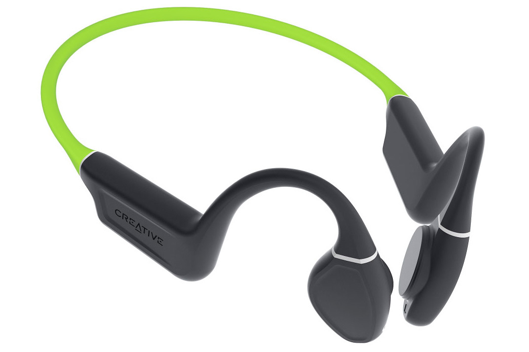 新品未開封 骨伝導イヤホン outlier free pro+ Creative Outlier Free Pro+ 可動式振動部採用のMP3プレーヤー内蔵