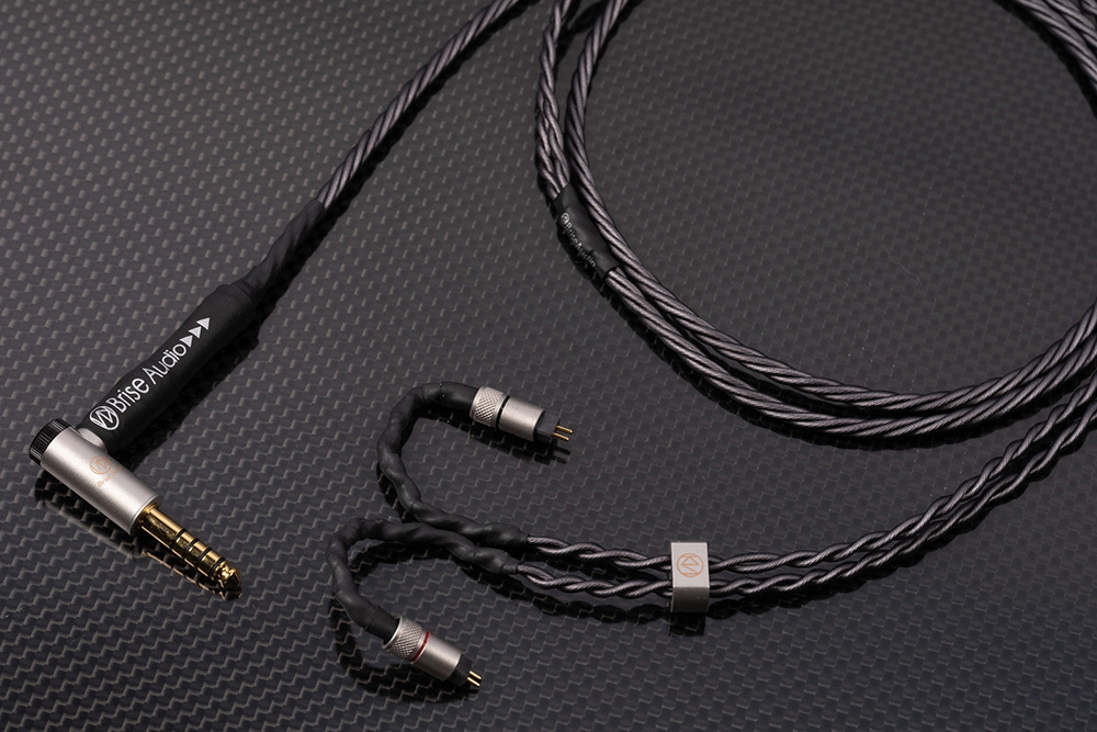イヤホン Brise Audio Shirogane 8Wire Ultimate Brise Audio SHIROGANE 8-wire Ultimate IEM cable (in stock) — MusicTeck