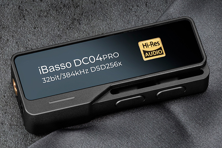 iBasso AudioのポータブルUSB-DAC/アンプ「DC04PRO」に新色ブラック