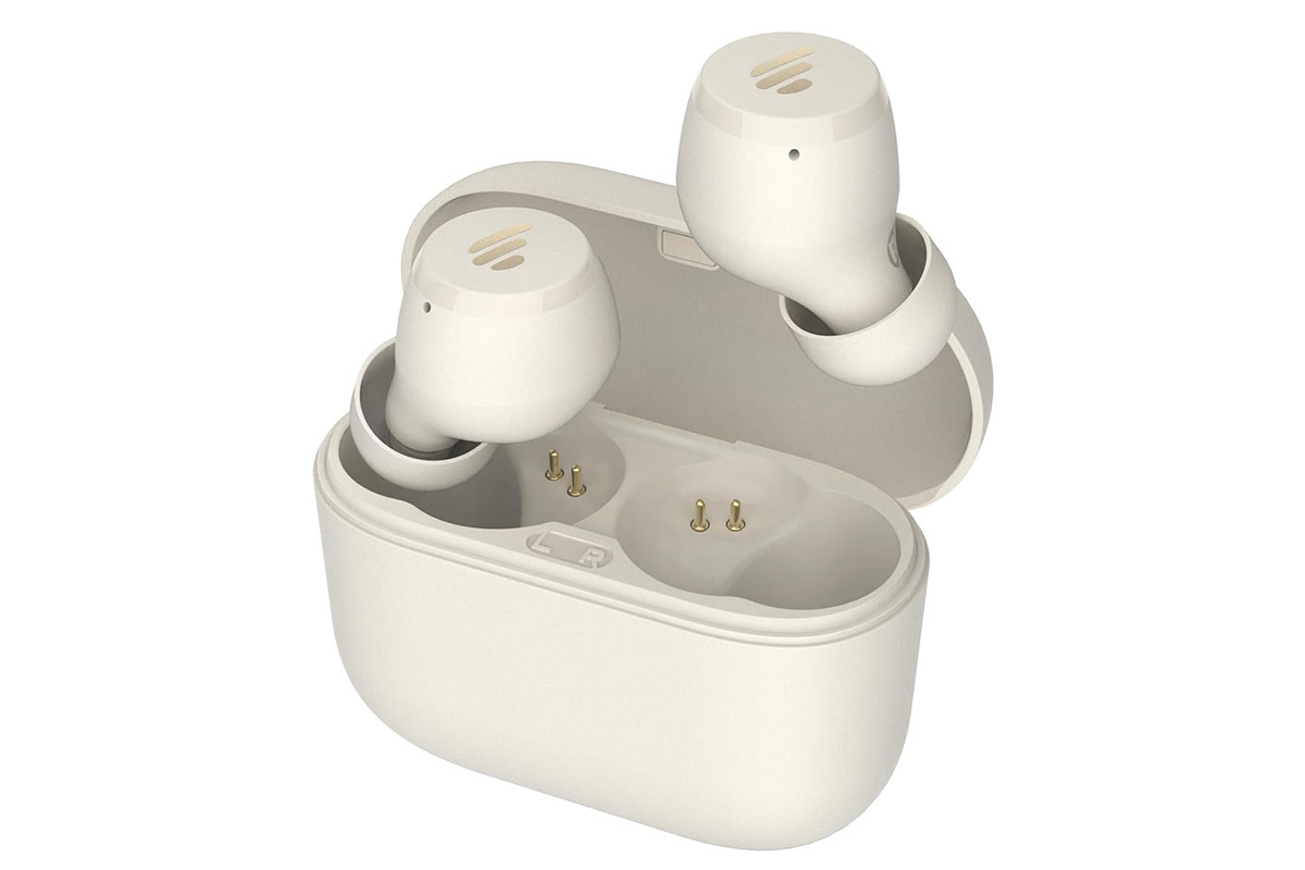 EDIFIER、物理ボタンを排除した一体型デザインの完全ワイヤレス