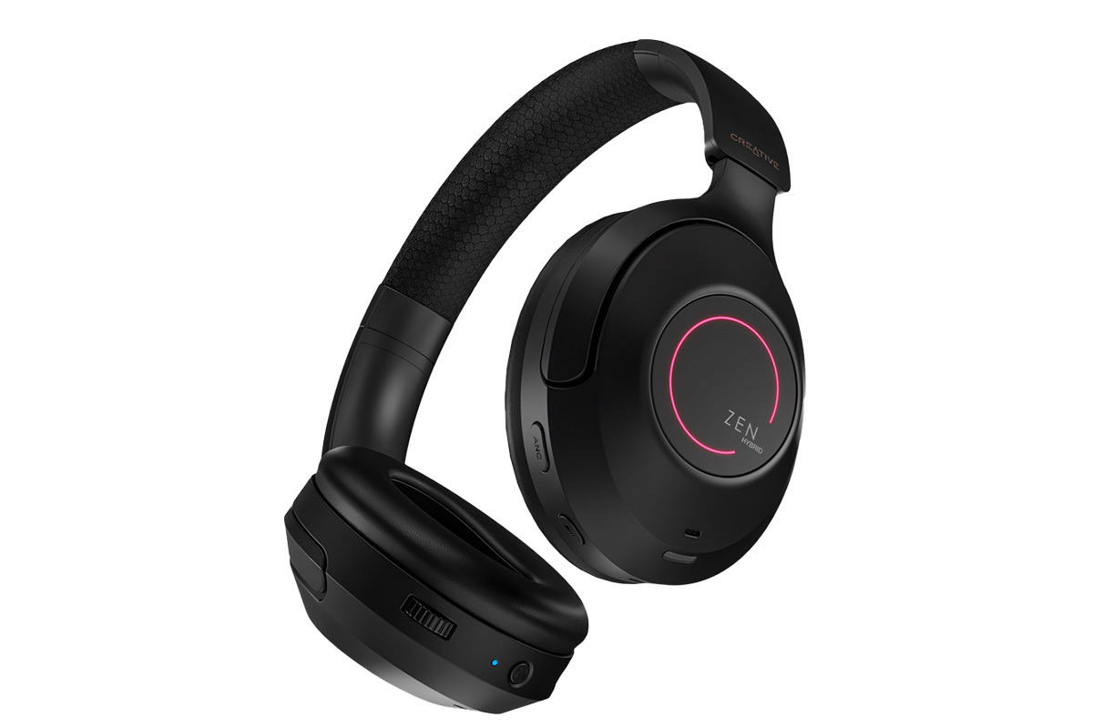クリエイティブ、Bluetooth LE Audio対応のワイヤレスヘッドホン