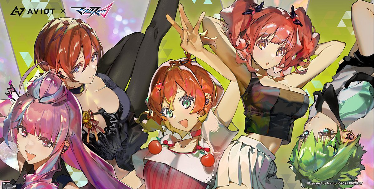 AVIOT、『マクロスΔ／マクロスF』コラボ完全ワイヤレスが一般発売決定