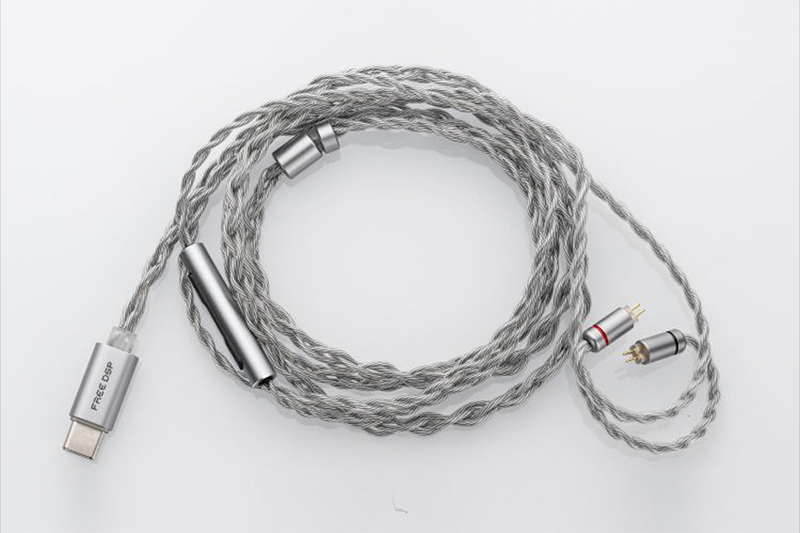 【美品】水月雨 Moondrop DSP Pro Type-C ケーブル 水月雨、USB Type-C搭載のイヤホン用リケーブル「Free DSP」 - PHILE WEB