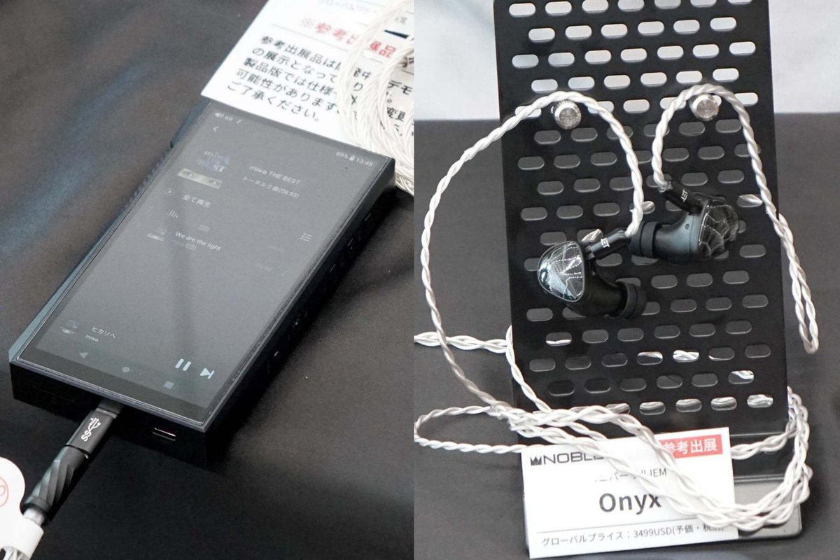 ヘッドフォン祭＞FIIO、旗艦DAP「M23」と復刻カセットプレーヤー「CP13
