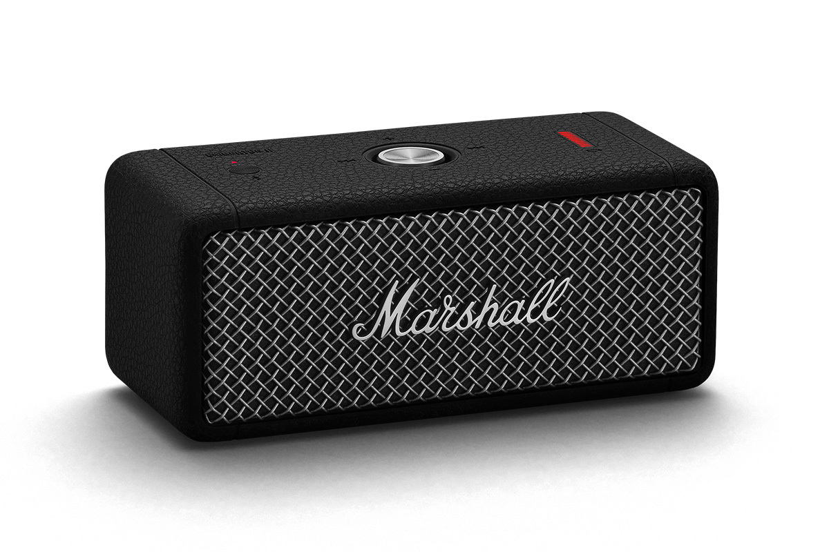 【モリ】Marshall EMBERTON Ⅱ ポータブルスピーカー Marshallのポータブルスピーカー「Emberton II」に新カラバリ“ブラック
