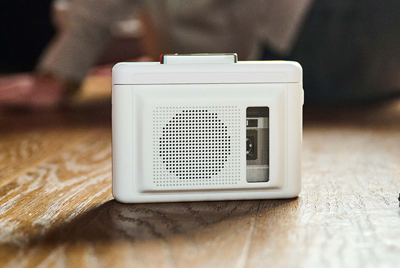 マクセル、スピーカー内蔵ポータブルカセットプレーヤー「MXCP-P100S