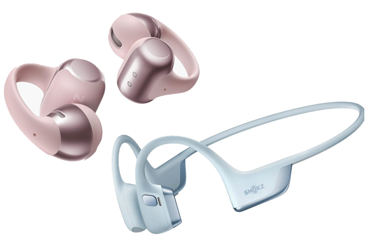 Shokz、「OpenDots ONE」にピンク、「OpenRun Pro 2」にブルーの新色