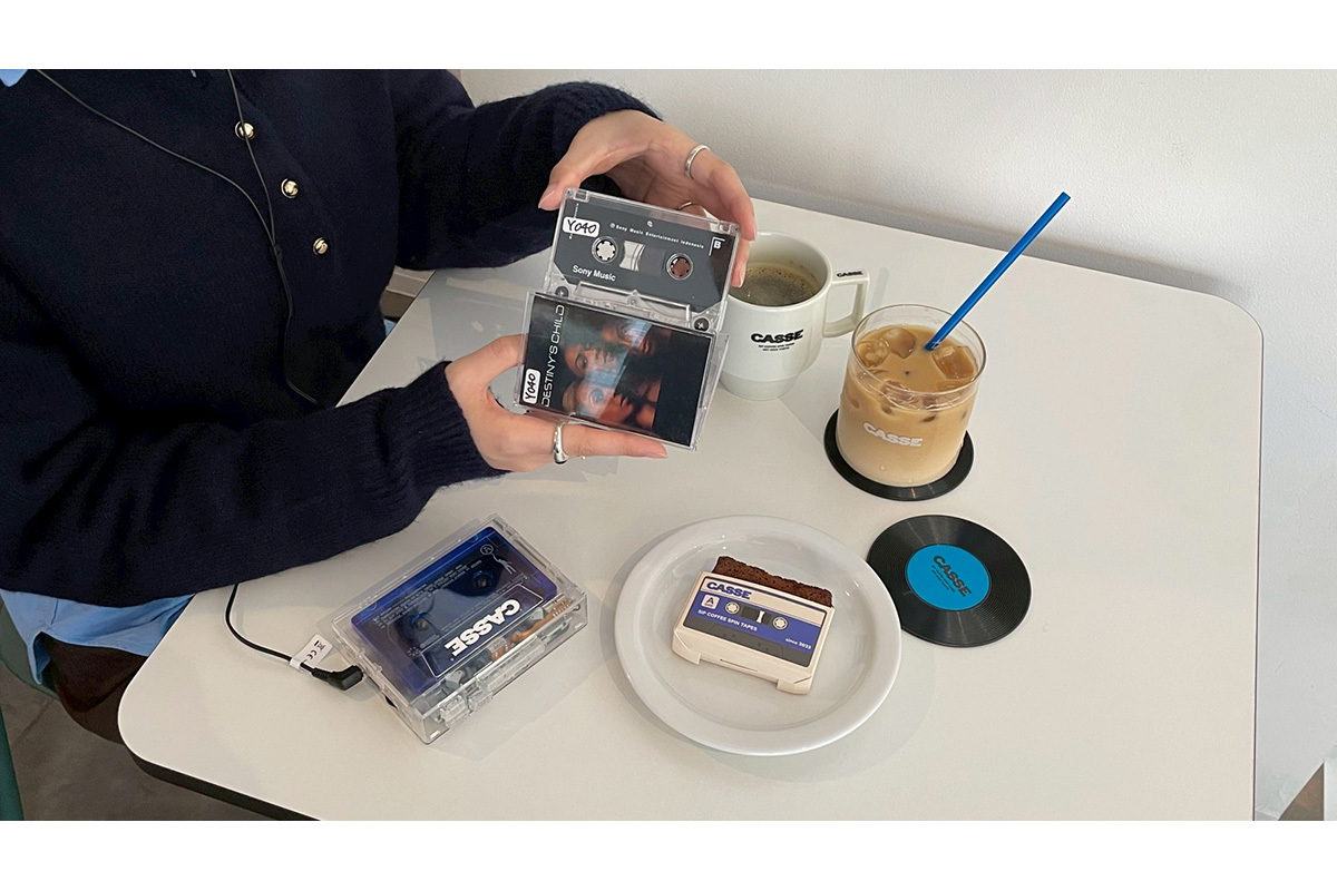 カセットテープとともに過ごすカフェ「CASSE」。12/17渋谷でグランド
