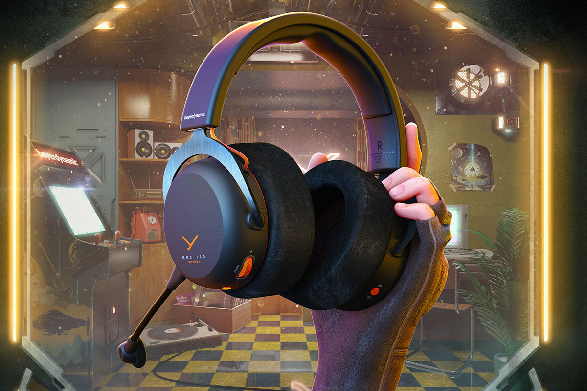beyerdynamic、ワイヤレス対応したゲーミングヘッドセット「MMX 150