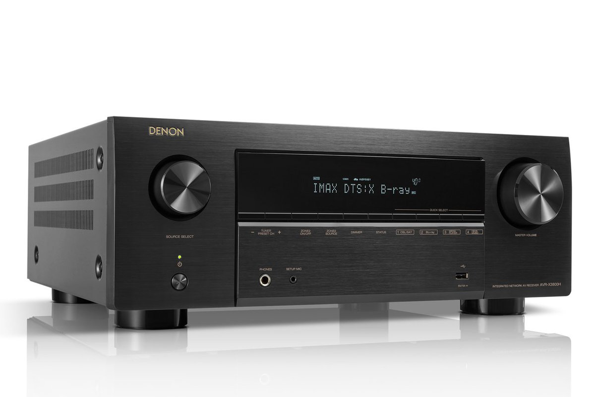 デノン、ミドルクラスAVアンプ「AVR-X3800H」がECサイトで値引き販売中