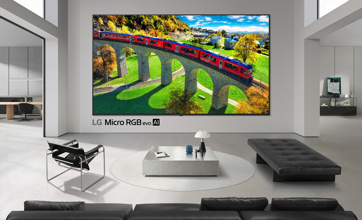 LG、RGBマイクロLEDテレビ「Micro RGB evo」。CES2026で正式発表へ
